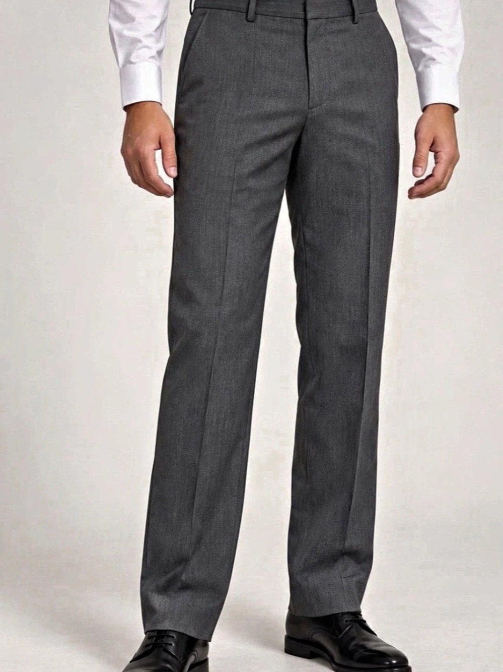 Perry Ellis Portfolio Flex Stretch Dress Pants Black Waist 34 Inseam 30 Like New